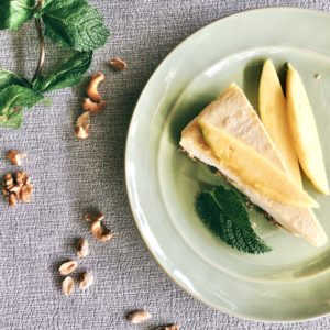 Cheesecake de Manga s/ glúten INTEIRO | cerca de 2Kgs