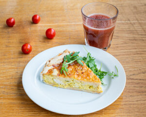 Fatia de Quiche Artesanal